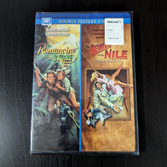 20th Century Fox Other - Romancing the Stone/Jewel of the Nile (DVD, 2013) - Sealed